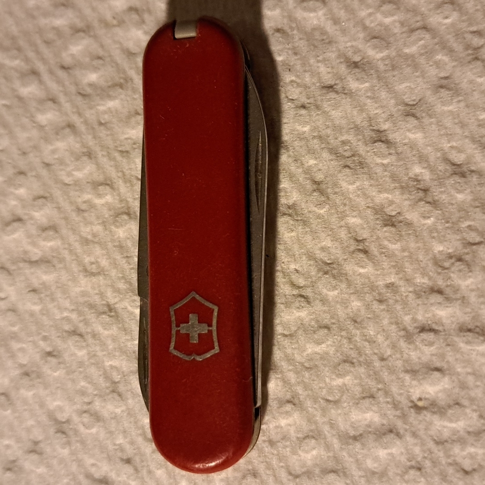 Victorinox Swiss Army knife small multi tool classic red scissors file